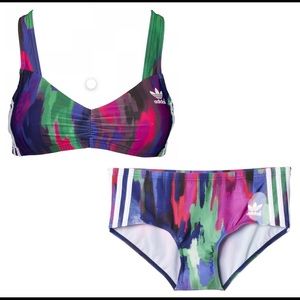 Adidas X Pharrell Purple Camo Bikini NWOT